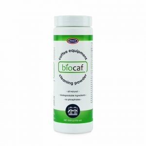 Urnex Biocaf Coffee Cleaning Powder. 500g jar.