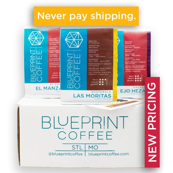 The single origin coffee sampler subscription box.