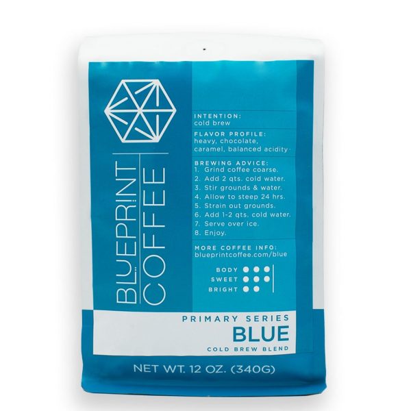 Primary Series: Blue (Cold Brew Blend) from Blueprint Coffee.
