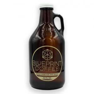 Blueprint Coffee Cold Brew Growler.