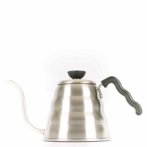 Stainless steel swan neck Hario Buono Kettle.