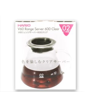 The Hario Range Server 02 size.