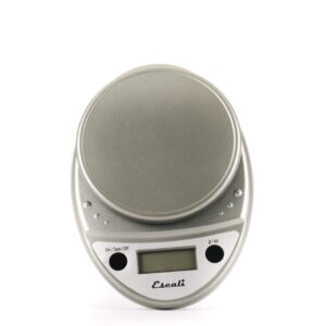 The Escali Primo digital scale in grey.
