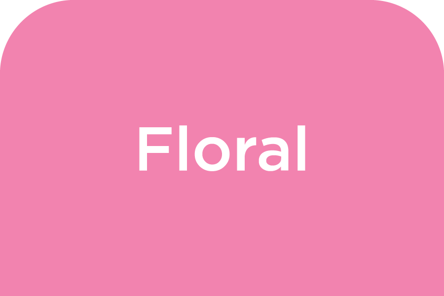 Floral — bright rosy pink