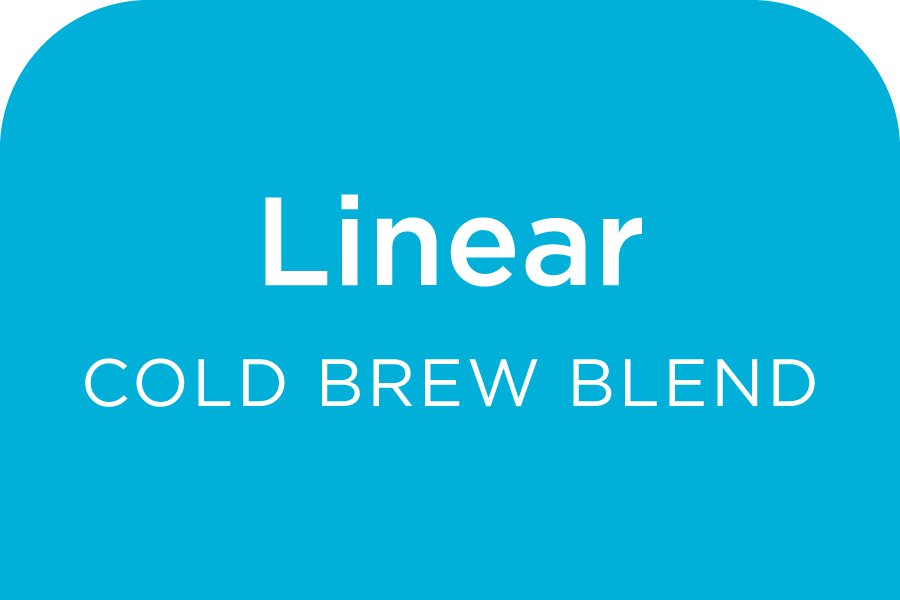 Linear (cold brew blend) — bright, bold blue