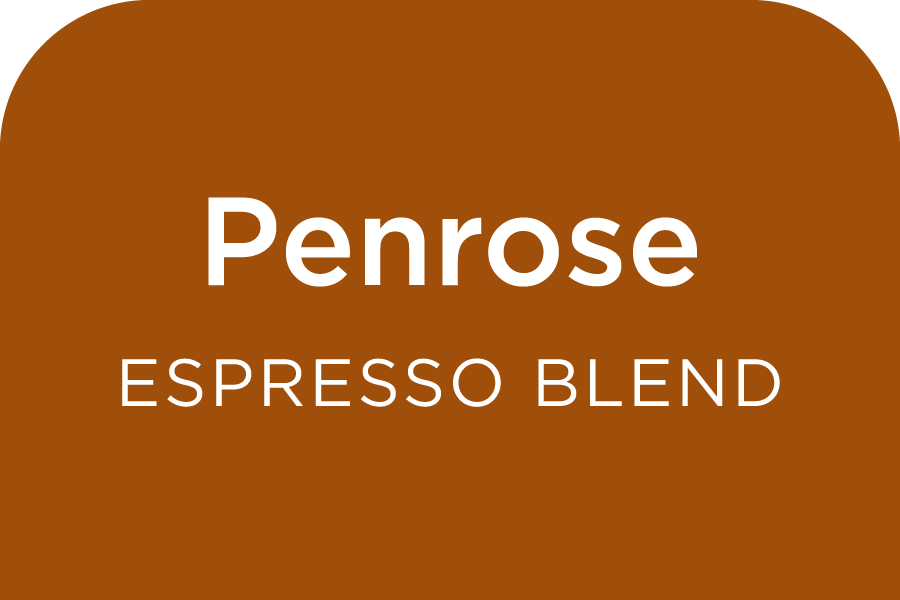 Penrose (espresso blend) — medium, milk chocolatey brown